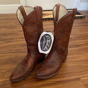 Men’s cowboy boots- J. Chisholm, handcrafted American made